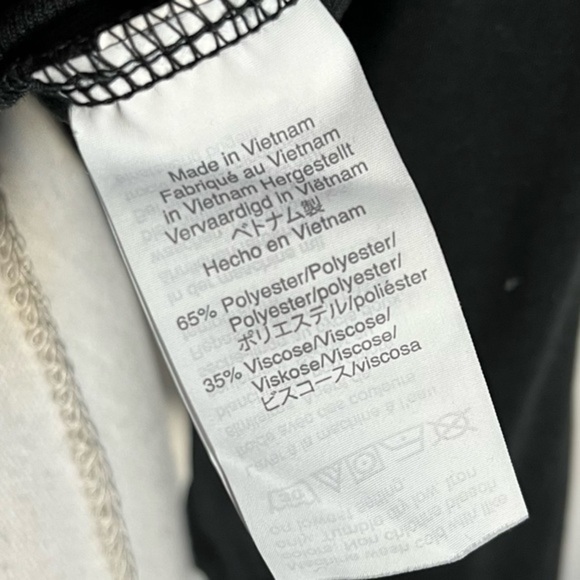 J. Crew • Black Drapey V Neck Blouse - Picture 4 of 6
